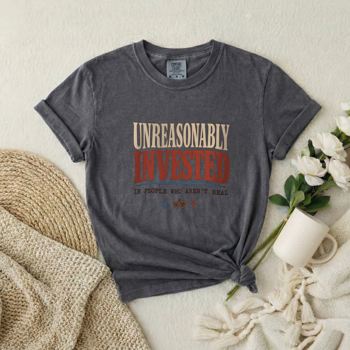 Unreasonably Invested in People Graphic T-Shirt