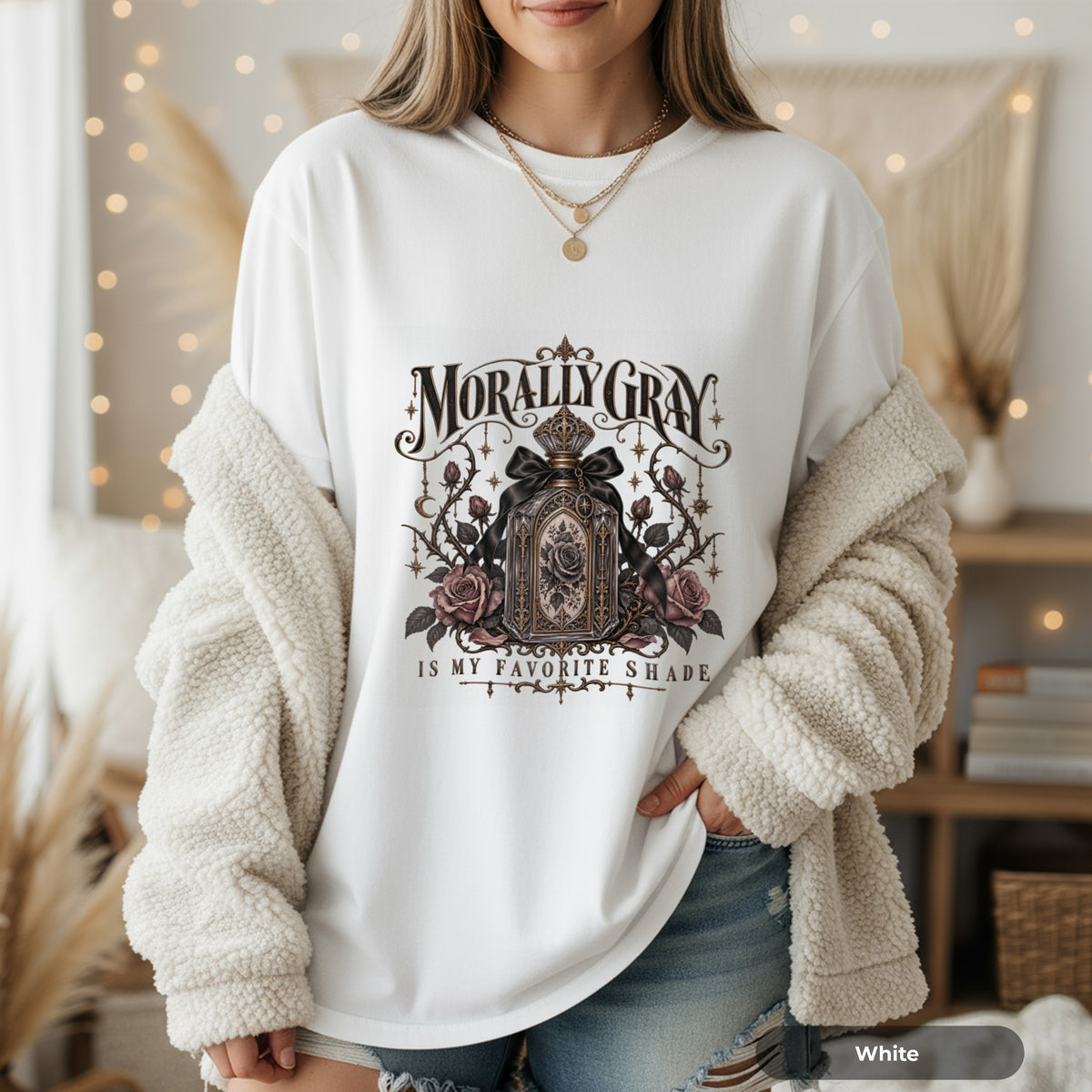 Morally Gray Is My Favorite Shade Gothic T-Shirt